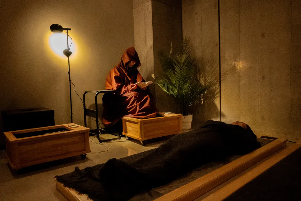 岩盤浴×国産よもぎ蒸しの温活体験